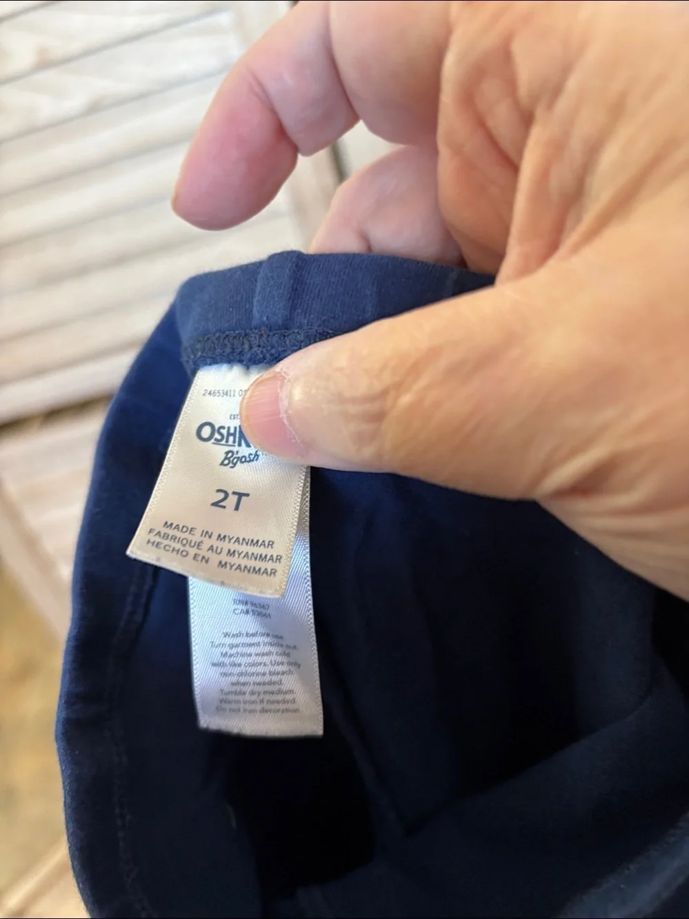 OshKosh B'gosh Navy Toddler Leggings 2T